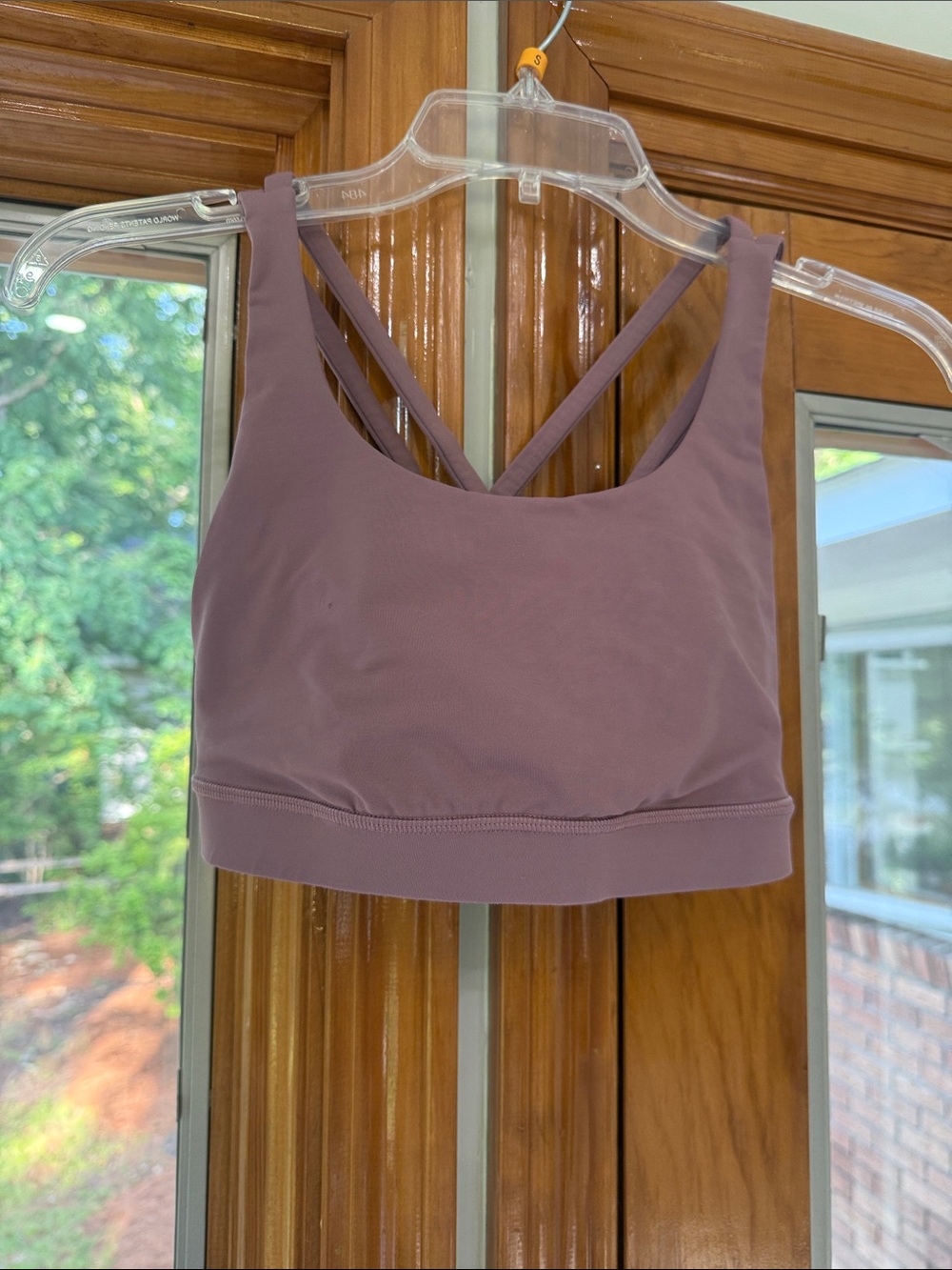lululemon athletica Mauve Purple Strappy Sports Bra